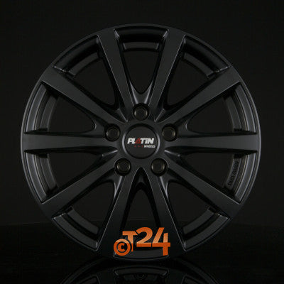 PLATIN Velgen - P 69 Schwarz Matt - 17 inch