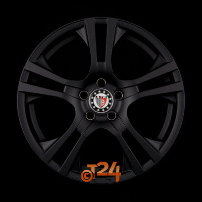 PLATIN Velgen - P 53 Matt Black - 16 inch