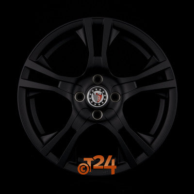 PLATIN Velgen - P 53 Matt Black - 15 inch