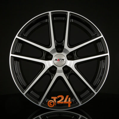 PLATIN Velgen - P 73 Diamant Schwarz Frontpoliert - 16 inch