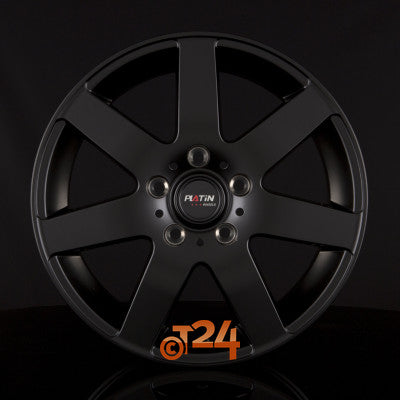 PLATIN Velgen - P 04 Matt Black - 16 inch