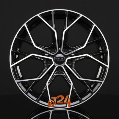 PLATIN Velgen - P 118 Black Polished - 18 inch