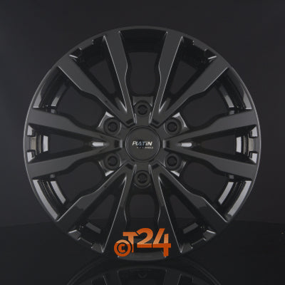 PLATIN Velgen - P 86 Black Glossy - 17 inch