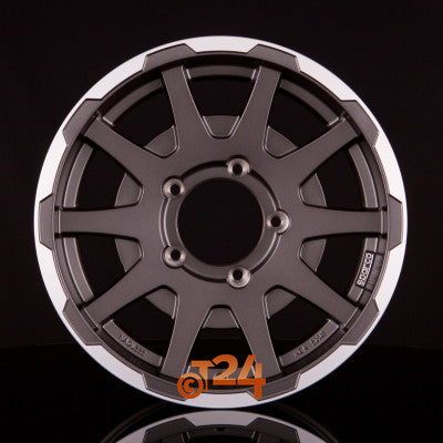 SPARCO Velgen - DAKAR JIMNY Matt Dark Grey Lip Polish - 16 inch