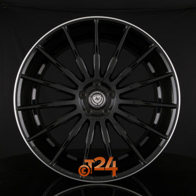 artFORM Velgen - AF-401 Black Rim Polished - 22 inch