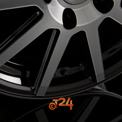 AEZ Velgen - STRAIGHT Black Polished Front - 19 inch