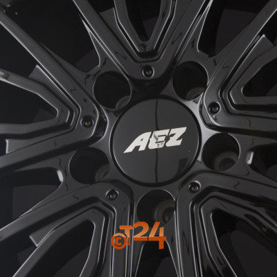 AEZ Velgen - BERLIN BLACK - Black Polished Lip - 19 inch