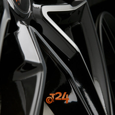 AVUS Racing Velgen - AF16 Black Polished - 17 inch