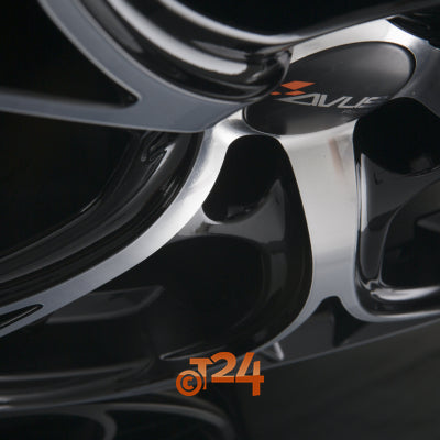 AVUS Racing Velgen - AC-520 Black Polished - 19 inch