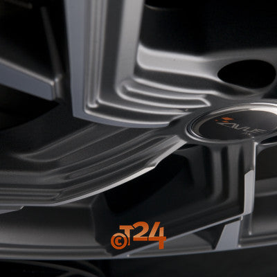 AVUS Racing Velgen - AF20 Matt Anthracite Polished - 18 inch