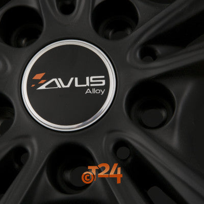AVUS Racing Velgen - AC-MB3 Black Matt - 17 inch