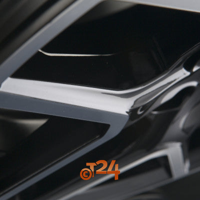 AVUS Racing Velgen - AC-519 Black Polished - 18 inch