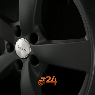 AVUS Racing Velgen - AF10 Matt Black - 21 inch