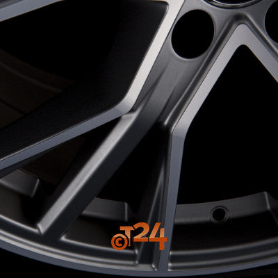 AVUS Racing Velgen - AF18 Matt Anthracite Polished - 18 inch
