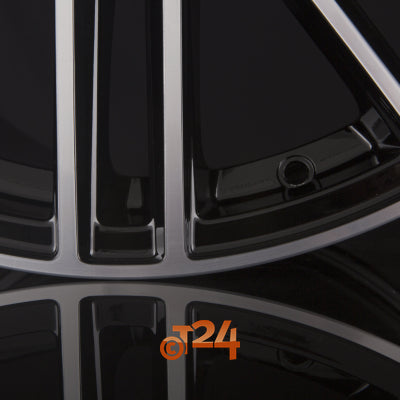 AVUS Racing Velgen - AC-M08 Black Polished - 22 inch