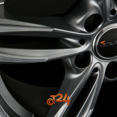 AVUS Racing Velgen - AF15 Anthracite Polished - 17 inch