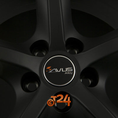 AVUS Racing Velgen - AF8 Matt Black - 15 inch