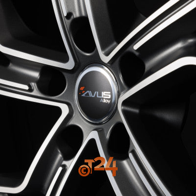 AVUS Racing Velgen - AC-522 Matt Anthracite Polished - 19 inch