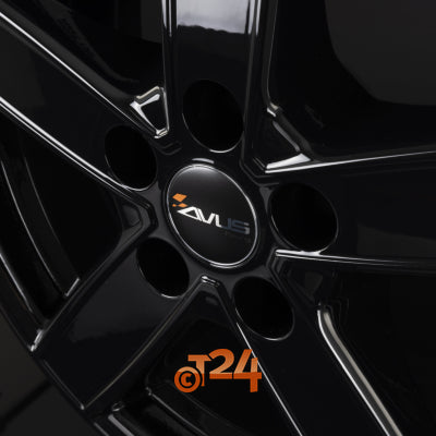 AVUS Racing Velgen - AC-V51 Black - 18 inch