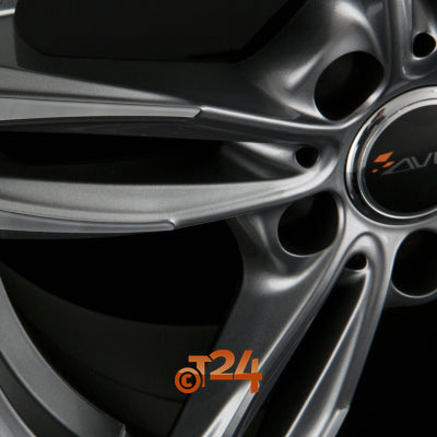 AVUS Racing Velgen - AF15 Anthracite Polished - 19 inch