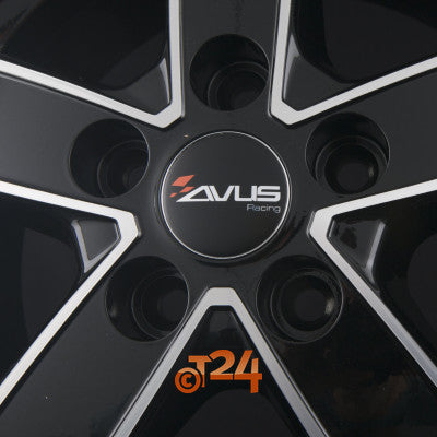 AVUS Racing Velgen - AC-V51 Black Polished - 16 inch