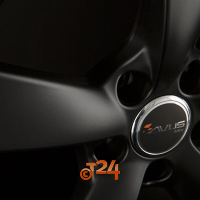 AVUS Racing Velgen - AF10 Matt Black Red Line - 21 inch