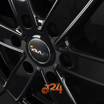 AVUS Racing Velgen - AC-V61 Black - 17 inch
