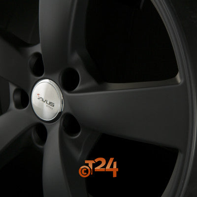 AVUS Racing Velgen - AF10 Matt Black - 20 inch
