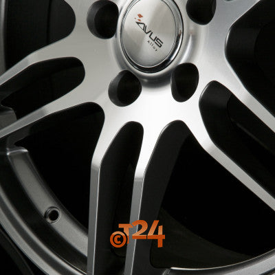 AVUS Racing Velgen - AF9 Anthracite Polished - 19 inch