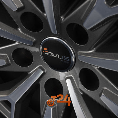 AVUS Racing Velgen - AC-MB6 Anthracite Polished - 19 inch