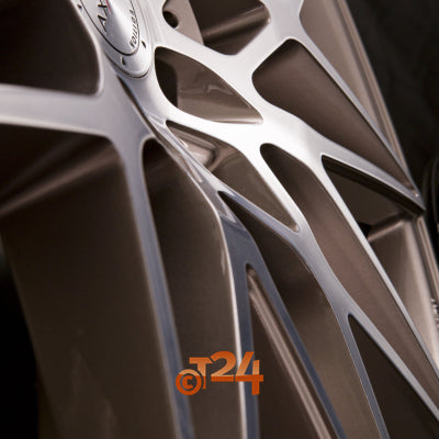 AXXION Velgen - AX9 COMPETITION Platin Grau Hochglanzpoliert  - 20 inch
