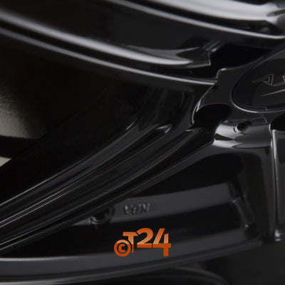 AXXION Velgen - AX7 Schwarz Glanzend Lackiert  - 19 inch