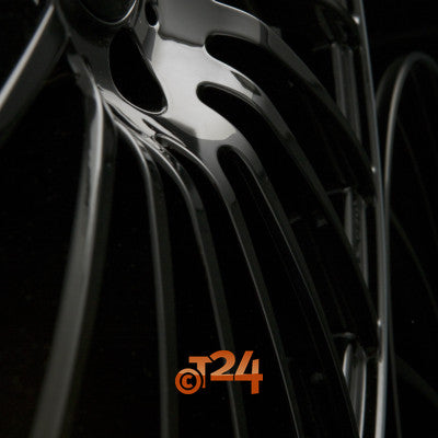 AXXION Velgen - AX5 EXCESS Schwarz Glanz Gepolijste velgrand (SW+ / ML+) - 18 inch