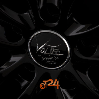 BARRACUDA Velgen - VOLTEC T6 Highgloss Black Inox Lip - 18 inch