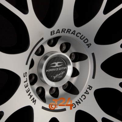 BARRACUDA Velgen - KARIZZMA Matt Black Polished - 18 inch