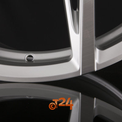 BARRACUDA Velgen - PROJECT X Silver Brushed Surface - 22 inch