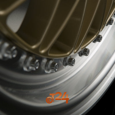 BBS Velgen - SUPER RS Wielnaaf Gold-Velgbed Diamantgedraaid - 20 inch