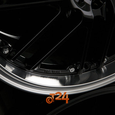 BORBET Velgen - CW2 Black Rim Polished - 17 inch