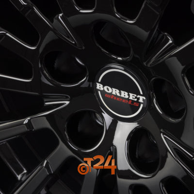 BORBET Velgen - BX15 Black Glossy - 19 inch