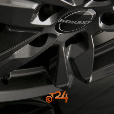 BORBET Velgen - T10 Mistral Anthracite Glossy - 16 inch