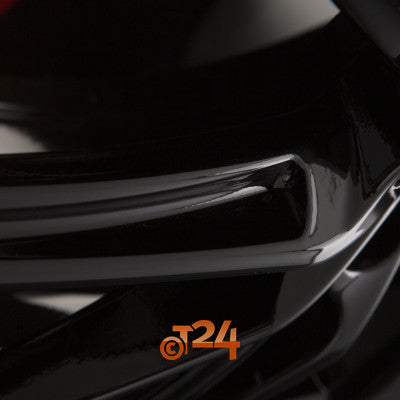 BORBET Velgen - LX Black Glossy Rim Red - 19 inch