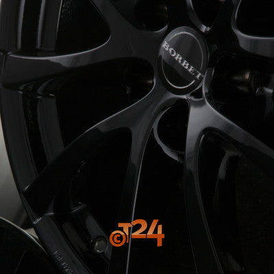 BORBET Velgen - LV5 Black Glossy - 16 inch