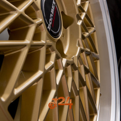 BORBET Velgen - B Gold Rim Polished - 17 inch