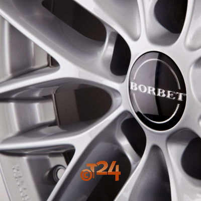 BORBET Velgen - BS5 Brilliant Silver - 17 inch