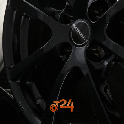 BORBET Velgen - LV4 Black Glossy - 15 inch