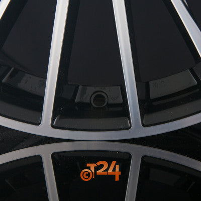CARMANI Velgen - CA24 KARL Black Polished  - 19 inch