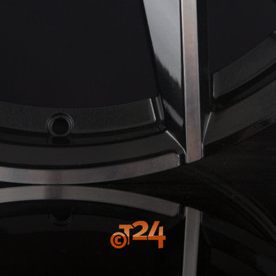 CARMANI Velgen - CA23 RUDI Black Polished  - 20 inch