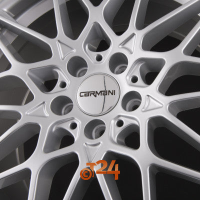 CARMANI Velgen - CA18 KNUT White Silver  - 18 inch