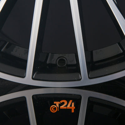 CARMANI Velgen - CA24 KARL Black Polished  - 19 inch