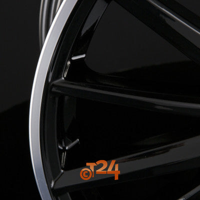 CMS Velgen - C23 DRB Diamant Horn Schwarz - 15 inch